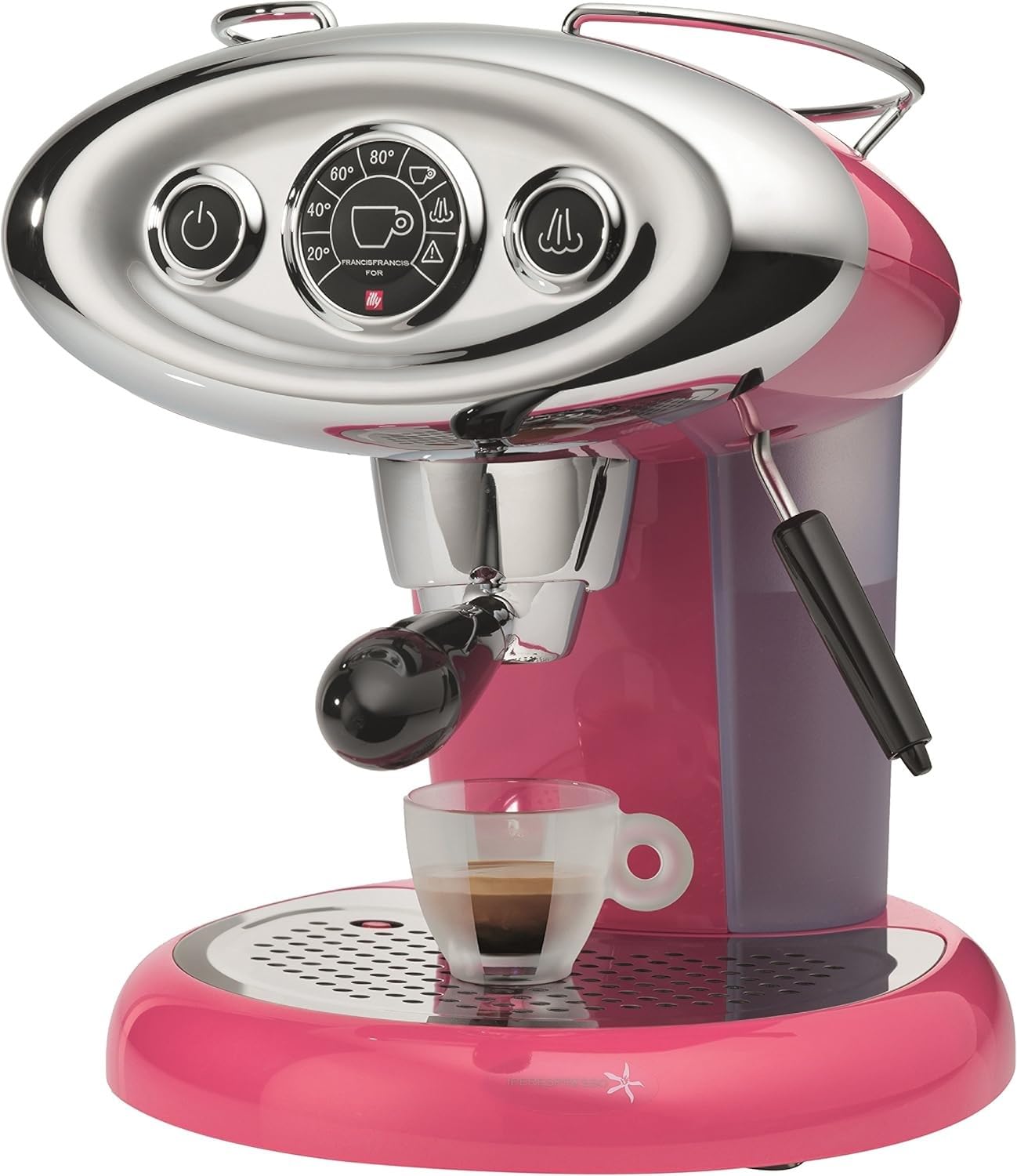 illy Francis Francis X7.1 Coffee Maker Machine, PINK LIMITED